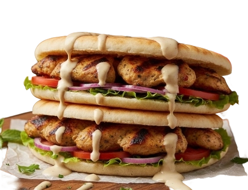 Chicken Kabab Sandwich